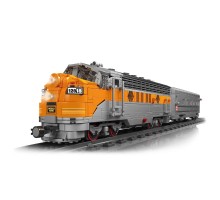 12018 MOULD KING  EMD F7 дизель-электрический локомотив