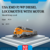 12018 MOULD KING  EMD F7 дизель-электрический локомотив