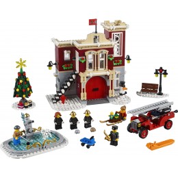 Winter Village Fire Station