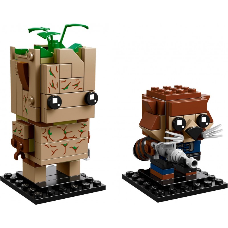 Lego brickheadz groot and rocket on sale