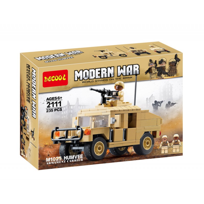 Modern War M1025 HUMVEE Armament Carrier 0 BOOTLEGBRICKS.RU