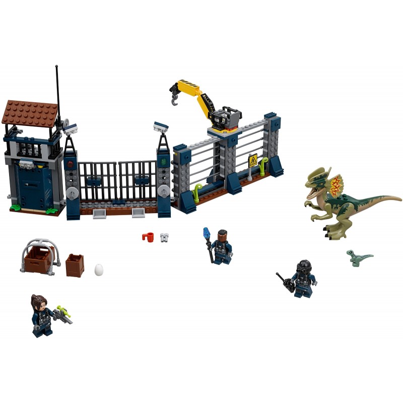 Dilophosaurus Outpost Attack Dilophosaurus Outpost Attack