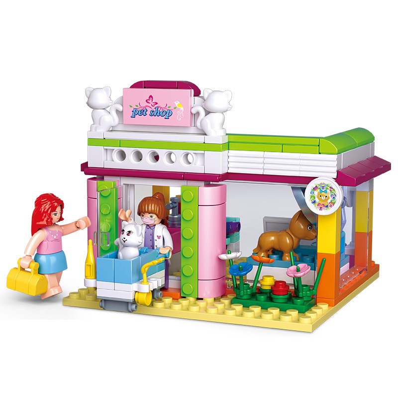 Lego pet shop sale