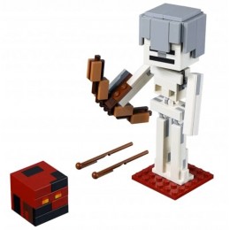 Skeleton with Magma Cube