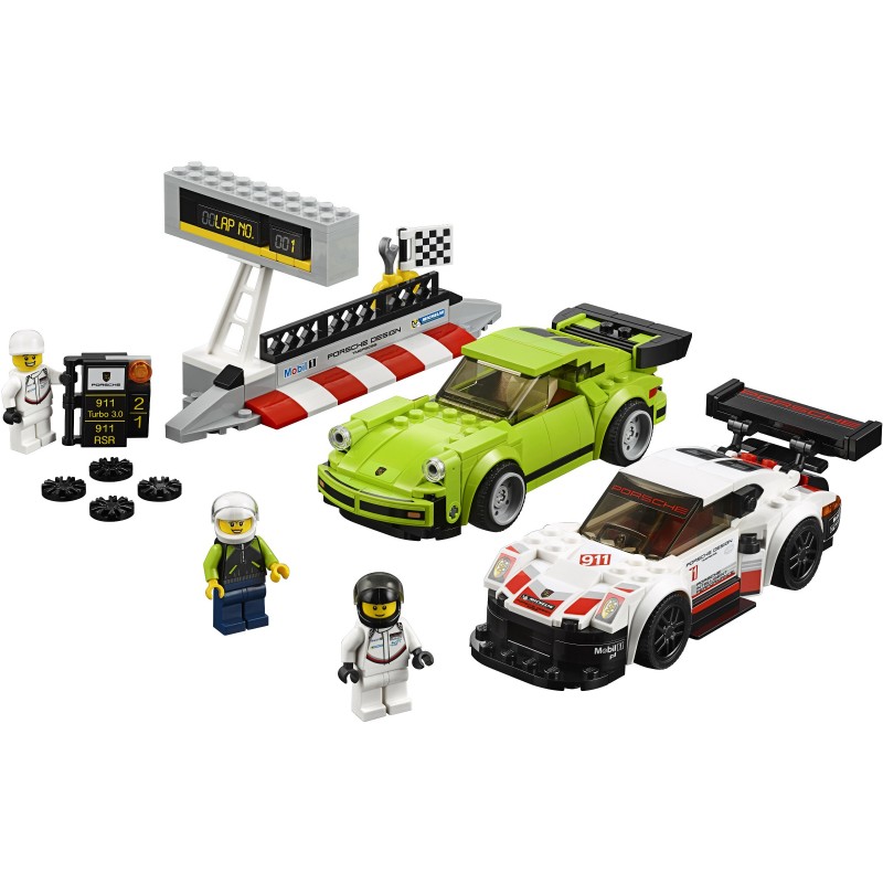 Porsche 911 RSR and 911 Turbo 3.0 0 BOOTLEGBRICKS.RU