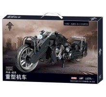 11007 Decool Тяжелый мотоцикл Ran Bing-chariot