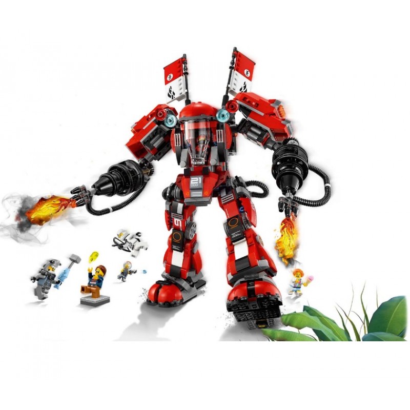 06052 Lepin Огненный робот Кая 06052 Lepin Огненный робот Кая