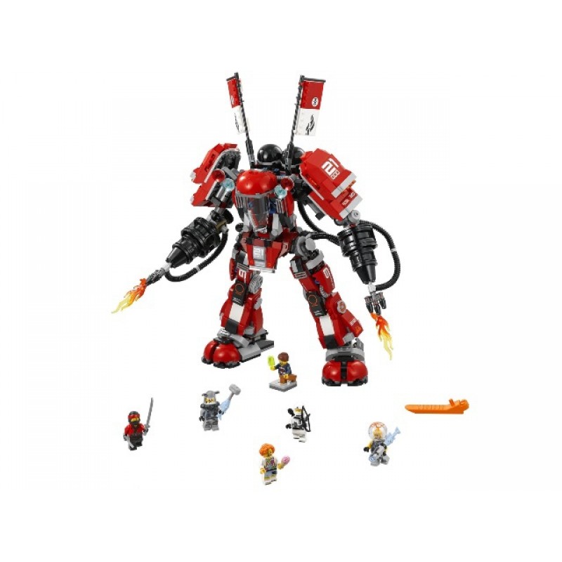 06052 Lepin Огненный робот Кая 06052 Lepin Огненный робот Кая