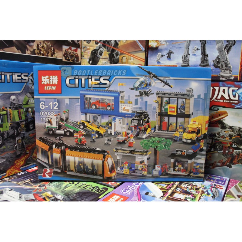 02038 Lepin Городская площадь 02038 Lepin Городская площадь