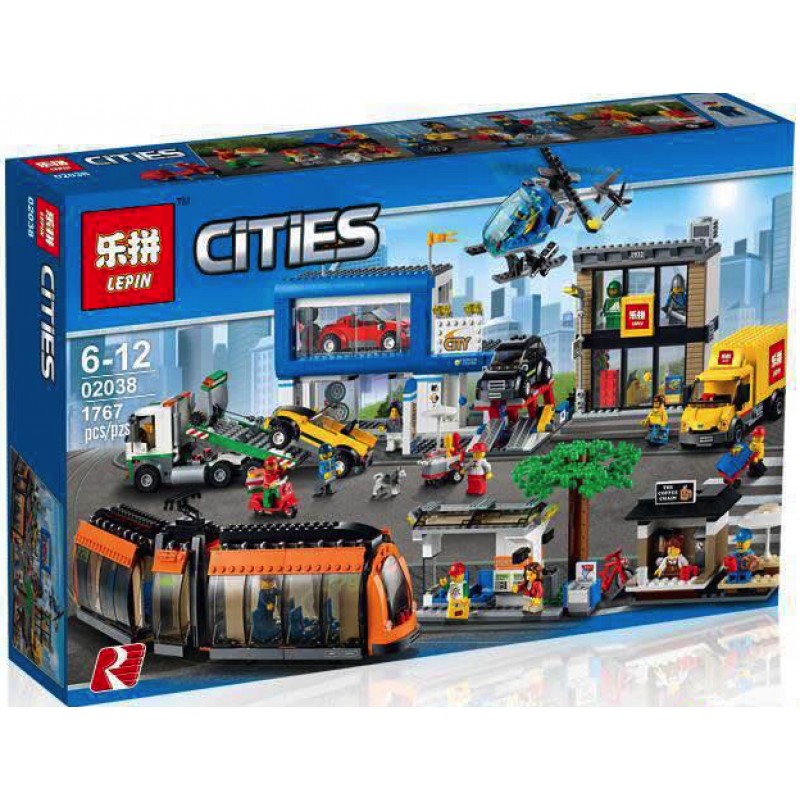02038 Lepin Городская площадь 02038 Lepin Городская площадь