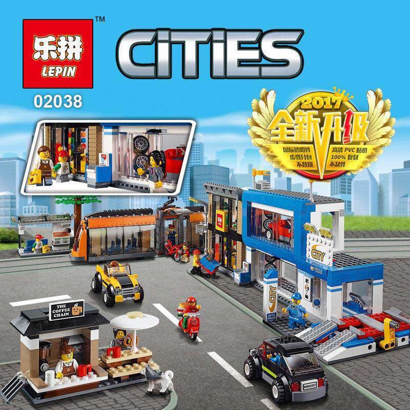 02038 Lepin Городская площадь 02038 Lepin Городская площадь