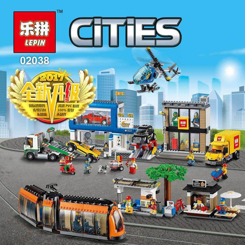 02038 Lepin Городская площадь 02038 Lepin Городская площадь