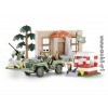 COBI Jeep Willys MB Barracks. COBI 24302.