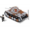 COBI Немецкий танк Panzer II с одной фигуркой человека. COBI 2459.