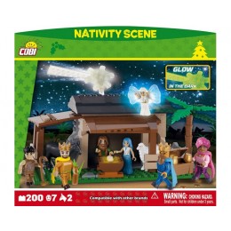 Nativity Scene 200 blocks. COBI 28024.