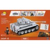 COBI Немецкий тяжелый танк Tiger 1 с одной фигуркой человека. COBI 3000B.