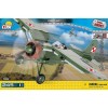 COBI Самолет PZL P.11C с одной фигуркой человека. COBI 5516.