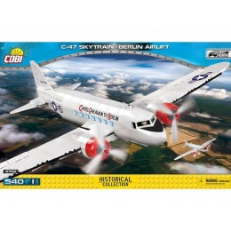 Военно транспортный самолет Douglas C-47 Skytrain Berlin Airlift. COBI 5702.