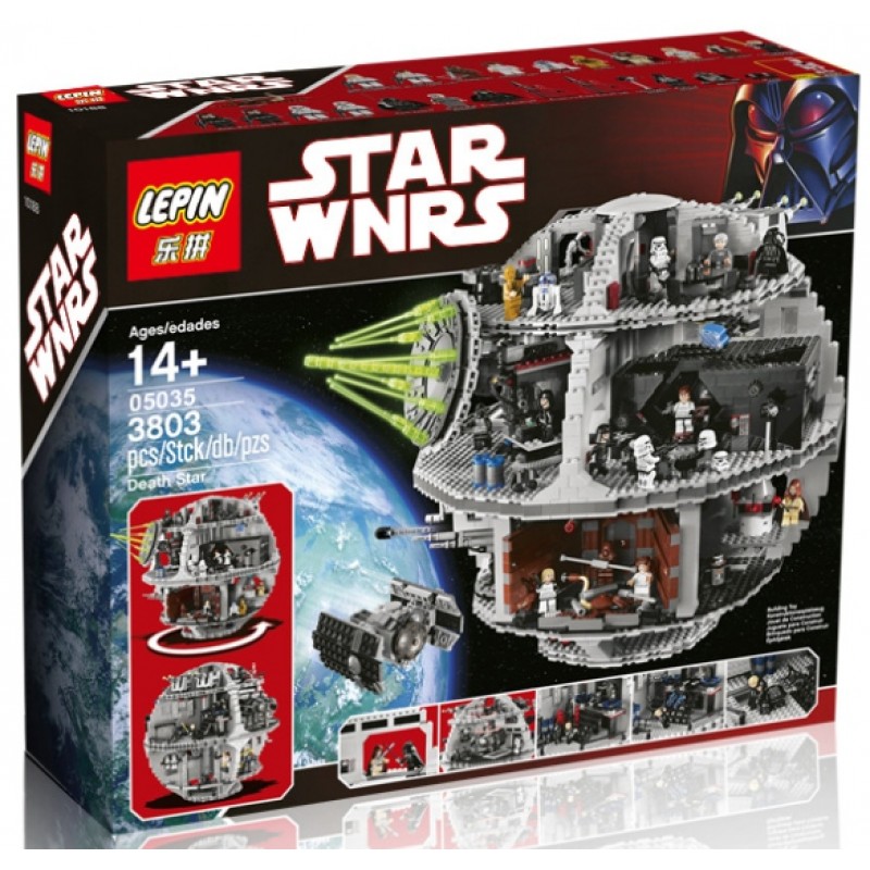 05035 Lepin Звезда Смерти - аналог Lego 05035 Lepin Звезда Смерти - аналог Lego
