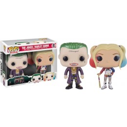 Джокер и Харли Квинн (Joker and Harley Quinn Metallic 2-pack (Эксклюзив)) из фильма Отряд Самоубийц ДС Комикс