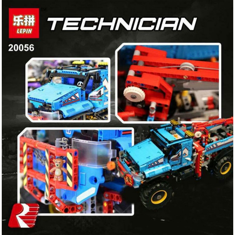 20056 Lepin Аварийный внедорожник 6х6 20056 Lepin Аварийный внедорожник 6х6