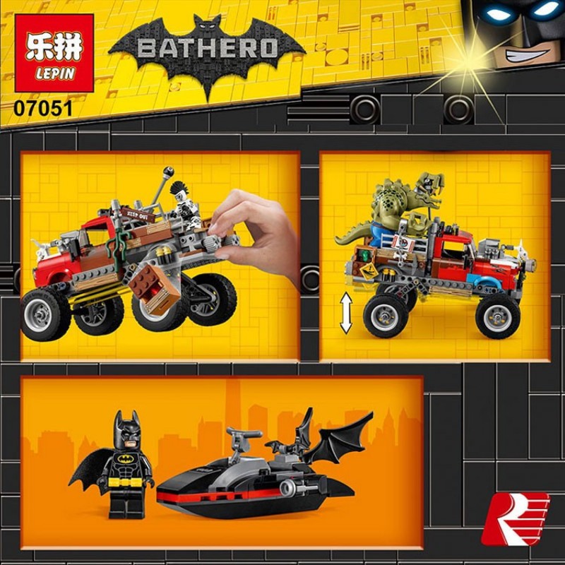 07051 Lepin Хвостовоз Убийцы Крока 07051 Lepin Хвостовоз Убийцы Крока