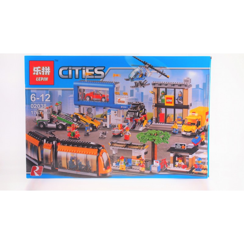02038 Lepin Городская площадь 02038 Lepin Городская площадь