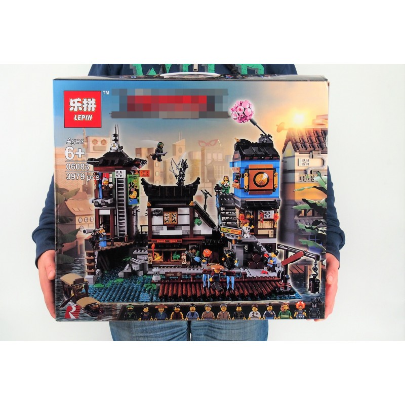 06083 Lepin Порт Ниндзяго Сити (аналог 70657 Лего) купить за 0₽ с ...