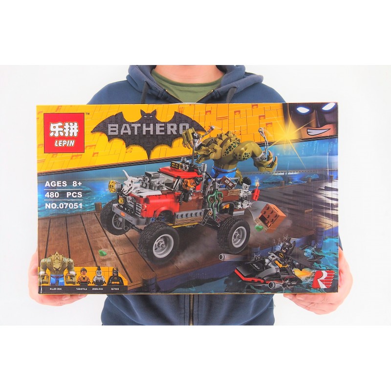 07051 Lepin Хвостовоз Убийцы Крока 07051 Lepin Хвостовоз Убийцы Крока