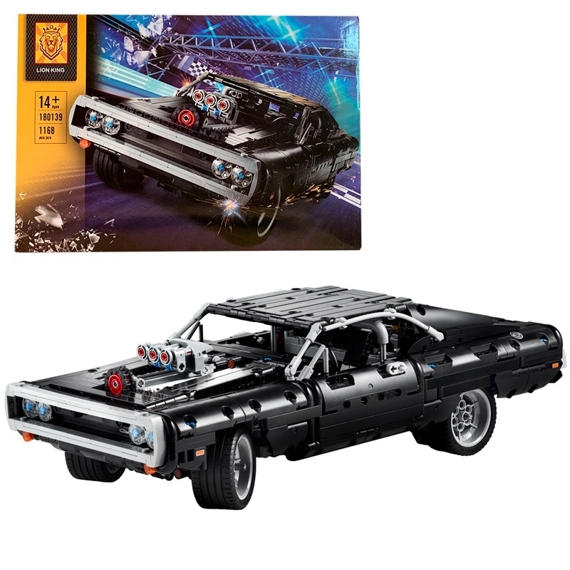180139 LION KING Dodge Charger Доминика Торетто 180139 LION KING Dodge Charger Доминика Торетто
