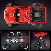 18003 MOULD KING Red Monster Buggy