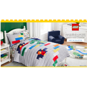 Вышла коллекция детских изделий компаний LEGO Group и Pottery Barn Kids