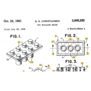 Ровно 60 лет назад в США был выдан оригинальный патент на кирпич «Лего»