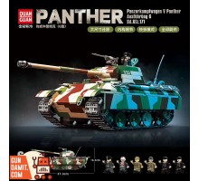 100252 Quanguan Pz.Kpfw. V Panther немецкий средний танк Пантера