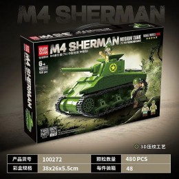 100272 Quanguan M4 Sherman американский средний танк