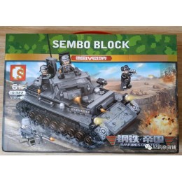 Фотообзор на 101322 Sembo Block Немецкий танк IV