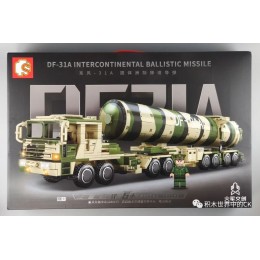 Фотообзор на 105786 Sembo Block Баллистическая ракета Dongfeng-31A