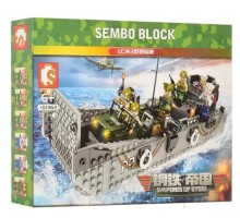 101362 Sembo Block Десантный корабль LCM3