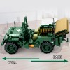 705805 Sembo Block Армейский джип Willys с пушкой