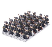 DZ-258 TBS Toys Германские пехотинцы WWII (24 шт + аксесуары)