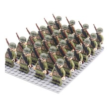 DZ-263 TBS Toys Американские пехотинцы WWII (24 шт + аксесуары)