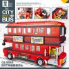 QL0950 ZHEGAO Лондонский двухэтажный автобус Routemaster