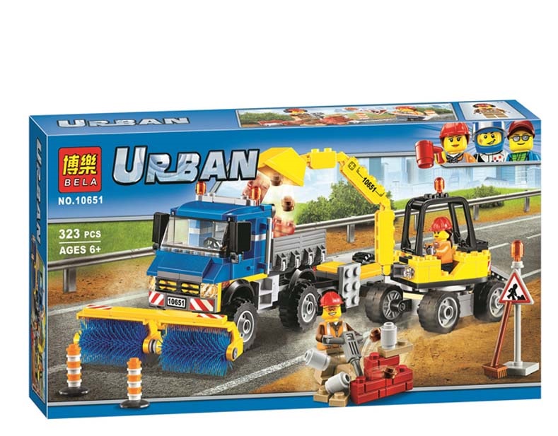 Lego city great vehicles sweeper & excavator 60152 online