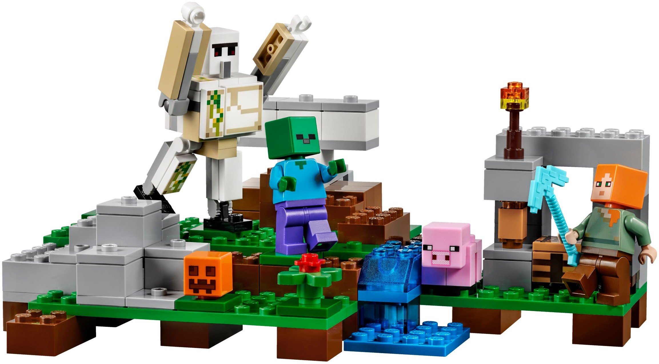 Lego minecraft discount the iron golem