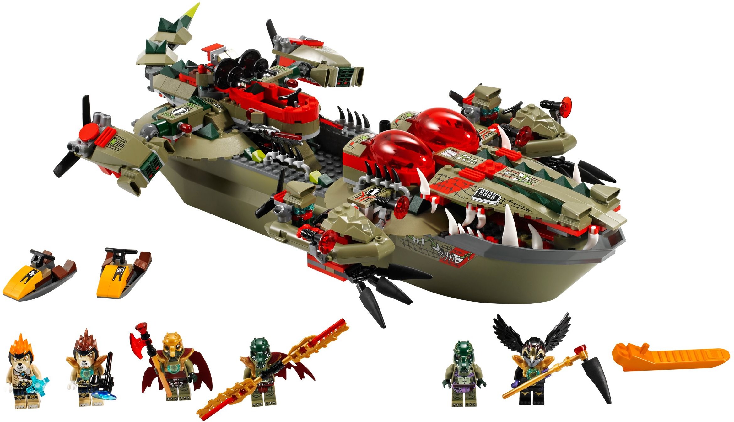 Lego legends of chima cragger's command ship on sale