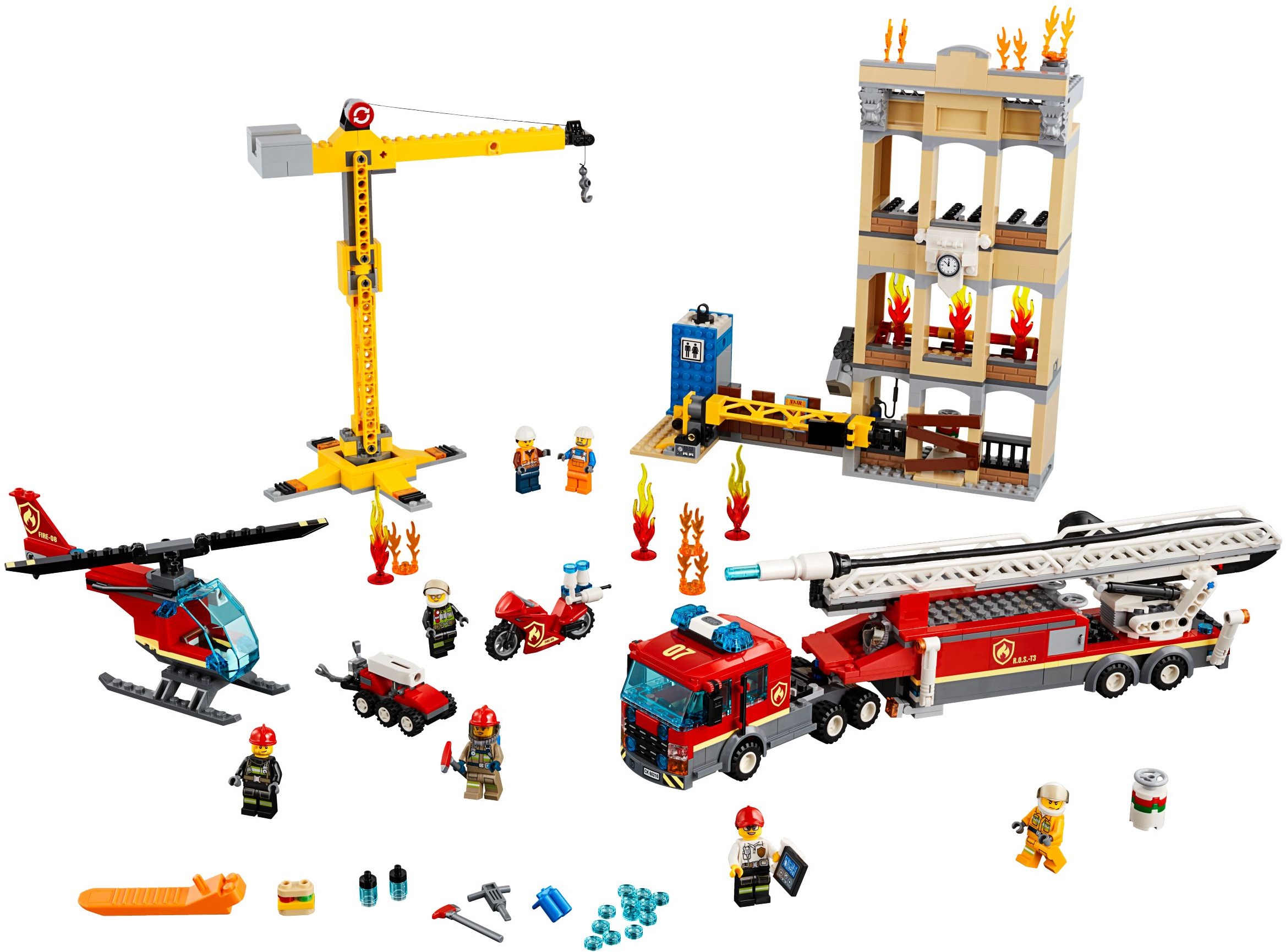 Lego downtown fire brigade on sale