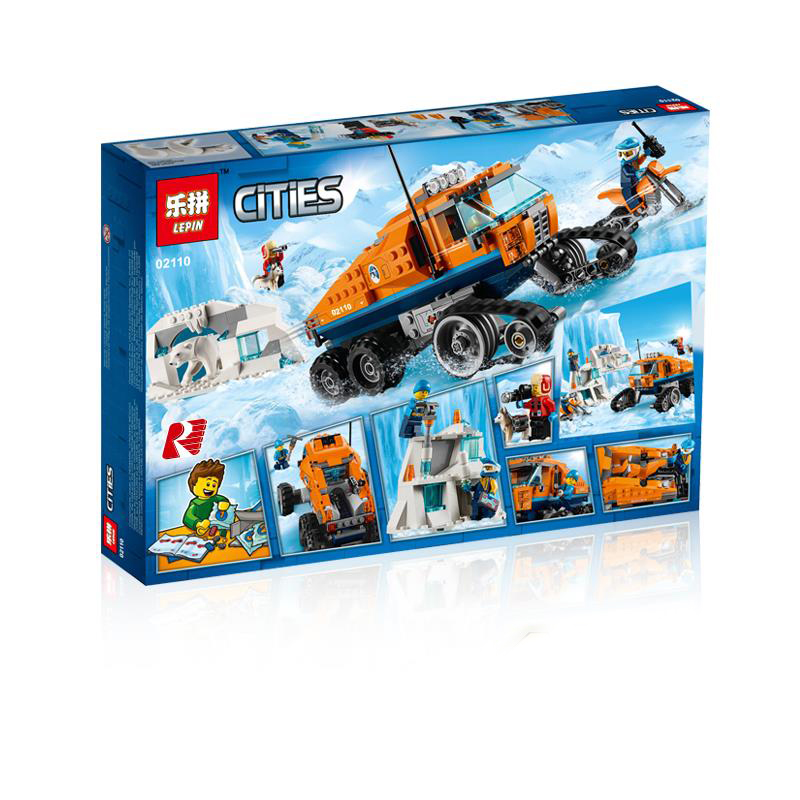 02110 Lepin Арктическая экспедиция: Грузовик ледовой разведки (аналог ...