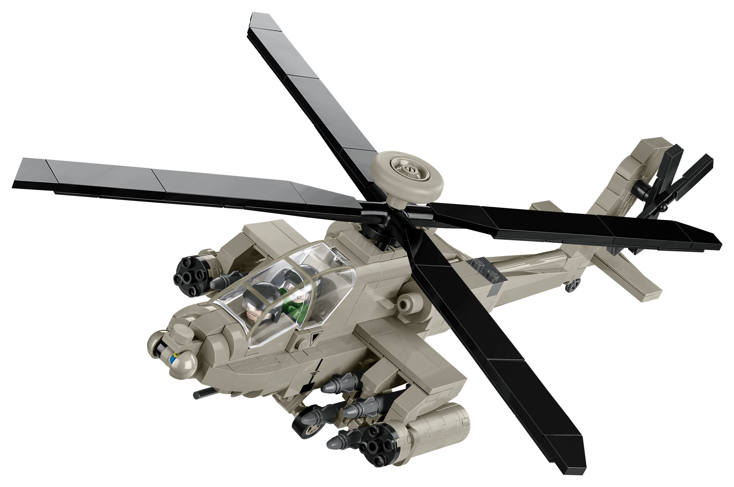 Конструктор COBI-5808 COBI Вертолет AH-64 Apache купить за 0₽ со скидкой в  интернет-магазине BOOTLEGBRICKS.RU