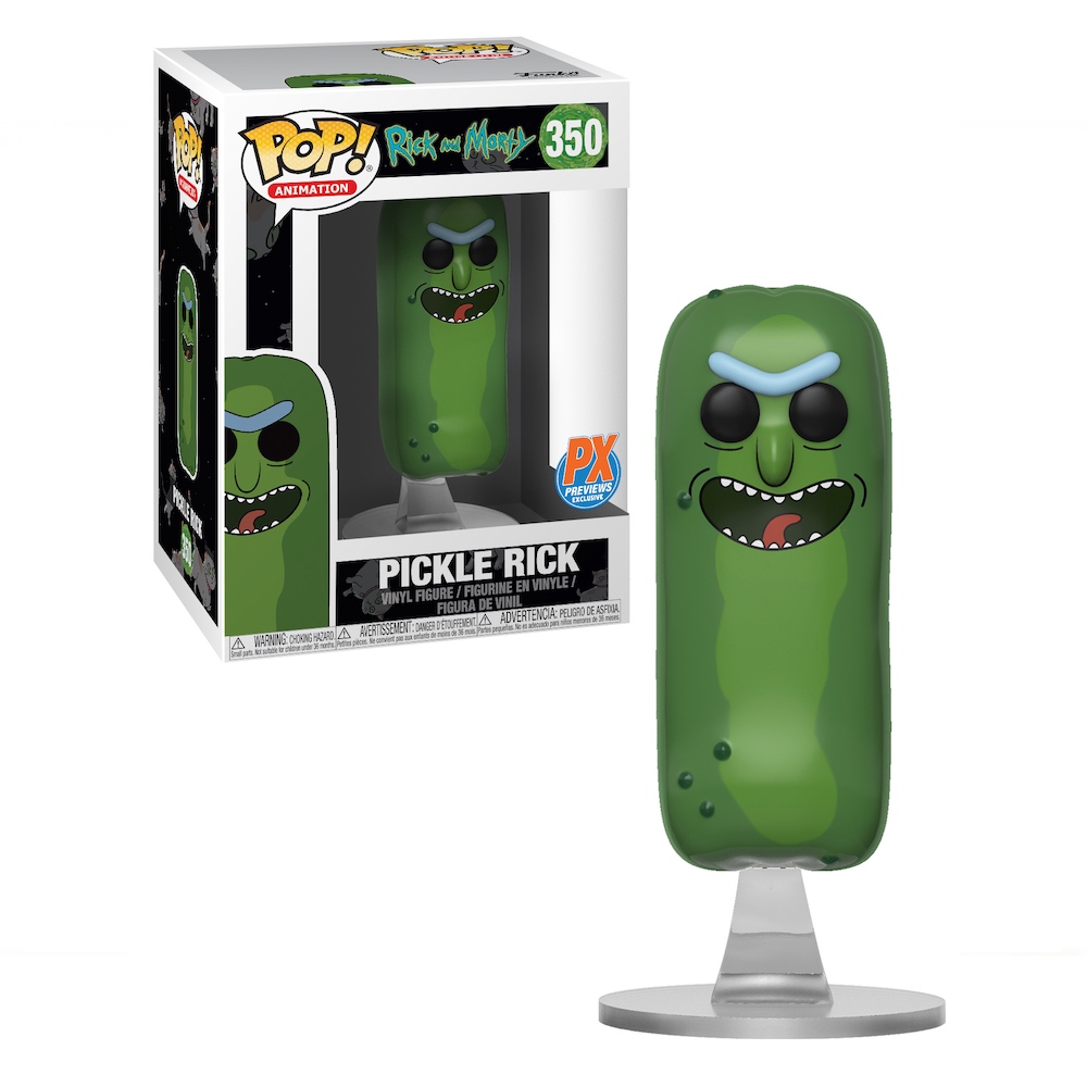 Огурчик Рик без конечностей (Pickle Rick No Limbs (Эксклюзив Previews)) из  сериала Рик и Морти