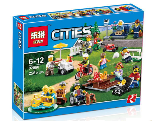 02058 Lepin Праздник в парке (аналог 60134 Лего) купить за 0₽ с ...